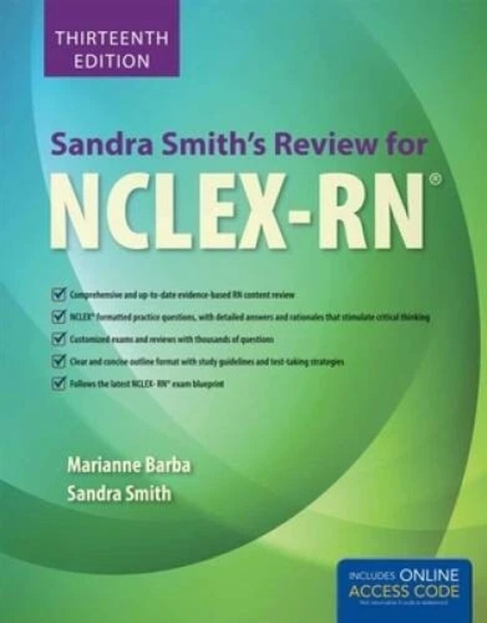 Sandra Smith's Review For NCLEX-RN® - Paperback By Barba, Marianne P. - GOOD